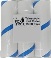foxtrot lint roller pack refill logo