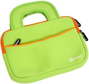 img 4 attached to 📱 Contixo 10” Tablet Sleeve Bag: Ideal Protection for Contixo K101 Kids Tablet in Green