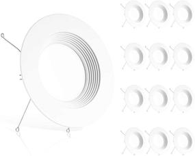 img 4 attached to Ensenior Recessed Downlight: 🔆 Daylight Brightness for Enhanced Illumination