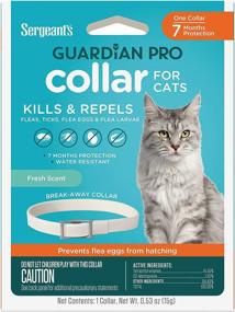 img 4 attached to 🐱 Sergeant's Pro Flea & Tick Cat Collar, Guardian Series, 1 Count