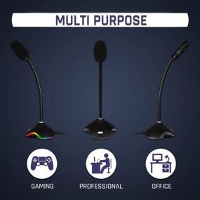 img 3 attached to 🎙️ KLIM Rhapsody Gaming USB Microphone - Best Sound Quality for Voice Recording, Speech Recognition, Streaming - YouTube Podcast Mic - Compatible with Windows, Mac, PS4 - New 2021