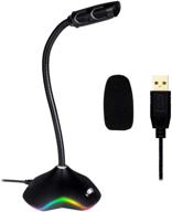 🎙️ klim rhapsody gaming usb microphone - best sound quality for voice recording, speech recognition, streaming - youtube podcast mic - compatible with windows, mac, ps4 - new 2021 logo