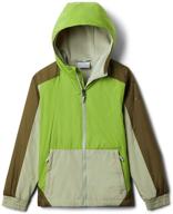 🧥 medium boys' columbia youth park lined windbreaker - top pick for jackets & coats logo