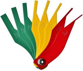 img 2 attached to 📏 Accurate Brake Lining Thickness Gauge Set - 8 Piece SAE & Metric Steel Constructions by ITEQ