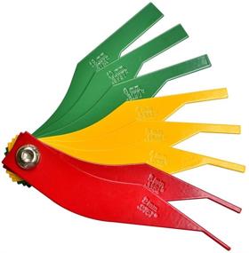 img 4 attached to 📏 Accurate Brake Lining Thickness Gauge Set - 8 Piece SAE & Metric Steel Constructions by ITEQ