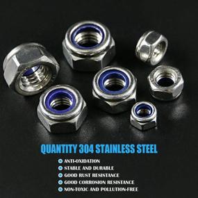 img 2 attached to Glarks 175Pcs Metric Stainless Assortment