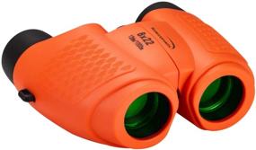 img 4 attached to 🔍 Aurosports Kids Binoculars Auto Focus for 4-13 Year Olds - Top Boys & Girls Toy, Ideal Birthday Gift in Orange