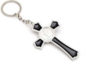 img 2 attached to 🔑 Stylish and Functional Favorict Christian Benedict Keychain Holder: Keep Your Keys Organized in Style