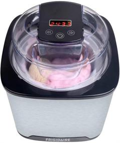 img 1 attached to Enhanced Frigidaire Stainless Steel Ice Cream/Frozen Yogurt/Sorbet Maker EICMR020-SS