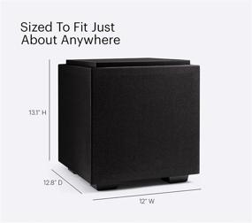 img 1 attached to Definitive Technology Subwoofer Digitally Pressure Coupled Home Audio