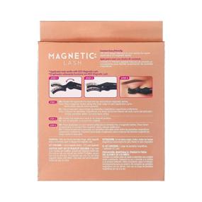 img 3 attached to KISS Magnetic Lash 01: Glue-Free, Lightweight Synthetic False Eyelashes with Magnets, Reusable and Contact Lens Friendly - Cruelty Free, Includes Lash Applicator - 1 Pair