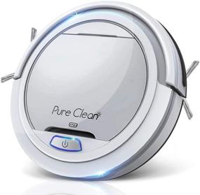 img 4 attached to SereneLife Robot Vacuum Cleaner - Long-Lasting Lithium Battery, 90-Minute Runtime & Self-Navigation for Pet Hair Allergies. Effortless Cleaning on Carpet, Hardwood, and Tile Floors.