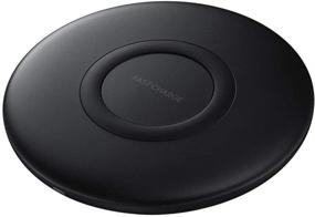 img 4 attached to Samsung Wireless Fast Charging Pad 🔌 - Original Qi Enabled Device Charger in Black