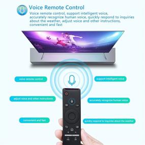 img 1 attached to 📺 OMAIC BN59-01266A Voice Remote Control Compatible with Most Samsung 4K, LCD, LED, QLED Smart TV Series