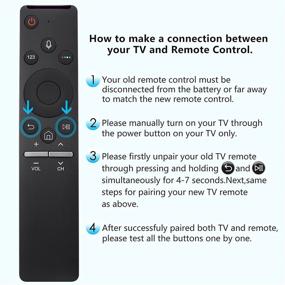 img 2 attached to 📺 OMAIC BN59-01266A Voice Remote Control Compatible with Most Samsung 4K, LCD, LED, QLED Smart TV Series