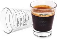 ☕️ espresso shot glass measuring barista: accurate and efficient coffee measurement логотип