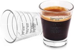 img 1 attached to ☕️ Espresso Shot Glass Measuring Barista: Accurate and Efficient Coffee Measurement