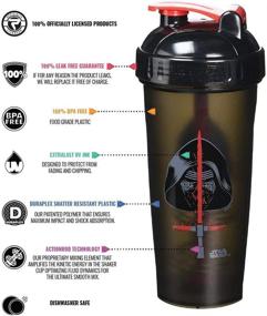 img 2 attached to Performance PerfectShaker Kylo Ren Shaker Bottle featuring Actionrod Mixing Technology