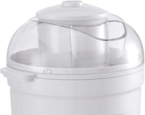 img 2 attached to 🍦 Effortlessly Delicious: Amazon Basics 1.5 Quart Automatic Homemade Ice Cream Maker