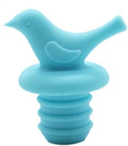 img 3 attached to 🍾 Little Bird Wine Bottle Stopper Set of 4 - Assorted Color Options - WEFOO