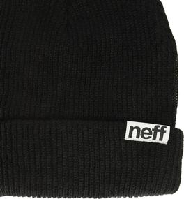 img 1 attached to 🧢 Neff Fold Beanie Hat: Versatile Unisex Headwear for Men and Women