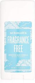 img 4 attached to 🌿 Schmidt's Fragrance-Free Natural Deodorant for Sensitive Skin - 3.25 oz Stick for Women and Men