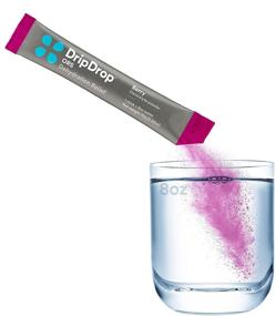 img 1 attached to 💧 DripDrop ORS Berry Electrolyte Hydration Powder Sticks - 10g Sticks, 8 Count: Get Ultimate Hydration!