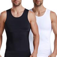 👕 isup men's slimming compression undershirt shapewear for active wear logo