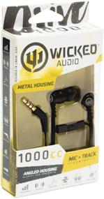 img 2 attached to 🎧 Наушники Wicked Audio WI-1050 Drive 1000cc с улучшенными низкими частотами, черные - высокое качество звука в компактном размере