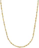 exquisite yellow & white singapore necklace: girls' jewelry in inches logo