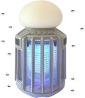 фонарь для кемпинга bolt lite + уничтожитель насекомых: перезаряжаемое средство от насекомых и портативное освещение для контроля над комарами и мухами. логотип
