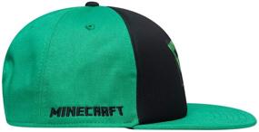 img 2 attached to Minecraft Boys Creeper Face Hat Boys' Accessories and Hats & Caps