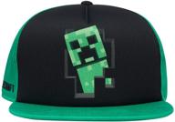 minecraft boys creeper face hat boys' accessories and hats & caps logo