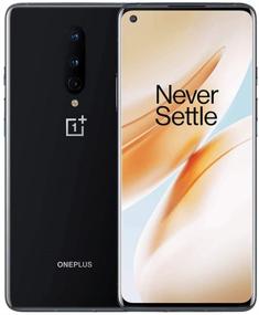 img 1 attached to Обновленный OnePlus 8 (черный) с возможностью 5G, 128 ГБ памяти, 8 ГБ ОЗУ, Snapdragon 865 и дисплеем 90 Гц на 6,55 дюйма (только для T-Mobile).