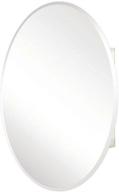 🪞 pegasus sp4583 oval beveled mirror medicine cabinet – surface or recessed mount" logo