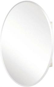 img 1 attached to 🪞 Pegasus SP4583 Oval Beveled Mirror Medicine Cabinet – Surface or Recessed Mount"