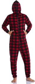 img 1 attached to 🎅 Christmas Matching Cuddle Jumpsuits by COLORFULLEAF