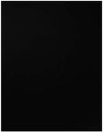 📇 sirio ultra black cardstock - 8.5 x 11 - 104 lb. cover - 25 sheets - cardstock warehouse logo