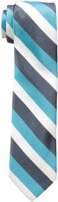 img 1 attached to 👔 Wembley Big Boys Tri-Color Stripe Tie: Stylish Accessory for Fashionable Young Gentlemen