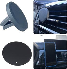 img 4 attached to Car Air Vent Magnetic Phone Holder: Universal Mount for Optimal Accessibility