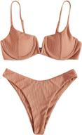 👙 verdusa womens underwire bikini bathing suit - stylish swimwear for women logo