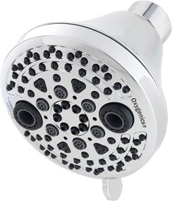 img 1 attached to 💦 Oxygenics 88246 PowerMassage Chrome Fixed Shower Head: Energize Your Shower Experience