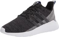 adidas questar running black white men's shoes and athletic логотип