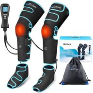 🦵 sotion leg massager with heat - circulation compression calf thigh foot massage for muscle pain relief. sequential boots device with handheld controller - 4 modes, 4 intensities. logo