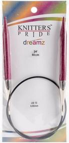 img 1 attached to 🧶 Knitter's Pride KP200246 13/9mm Dreamz Fixed Circular Needles, 24-inch