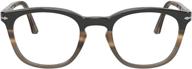 persol po3258v phantos prescription eyeglass men's accessories logo