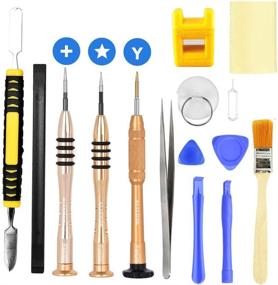 img 4 attached to 📱 Feigo Phone Tools Repair Kit - iPhone Screen Replacement Tools 15 Pack Repair Kit for iPhone – Complete Premium Opening Pry Tool with Magnetizer Screwdriver for iPhone