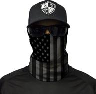 sa company american flag ski masks for men & women - winter face mask collection logo