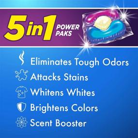 img 2 attached to 👕 Arm & Hammer Plus OxiClean Odor Blasters LAUNDRY DETERGENT Power Paks, 40CT (Packaging variations)