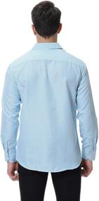 img 2 attached to Joey CV Printed Turquoise1670: Stylish Regular Fit Clothing for Your Best Impression